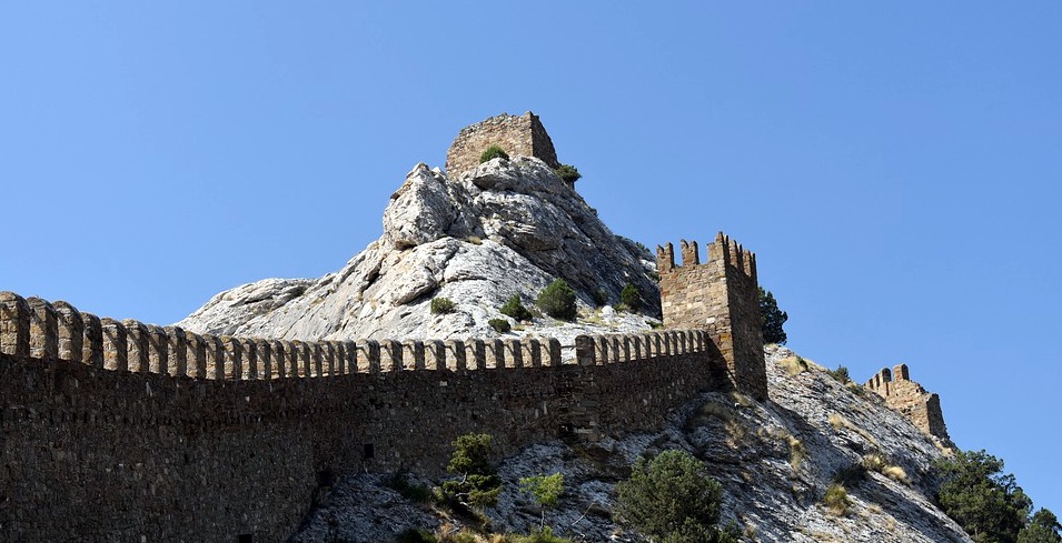 Алуштинская судак. Судак. Генуэзская крепость. Генуя крепость Судак.