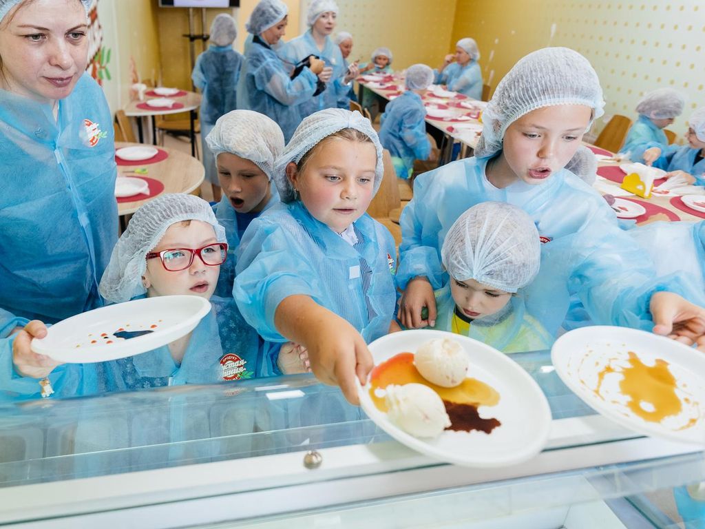 Фабрика мороженого для детей